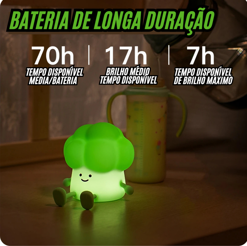 Brócolis Exclusivo - Luminária Noturna