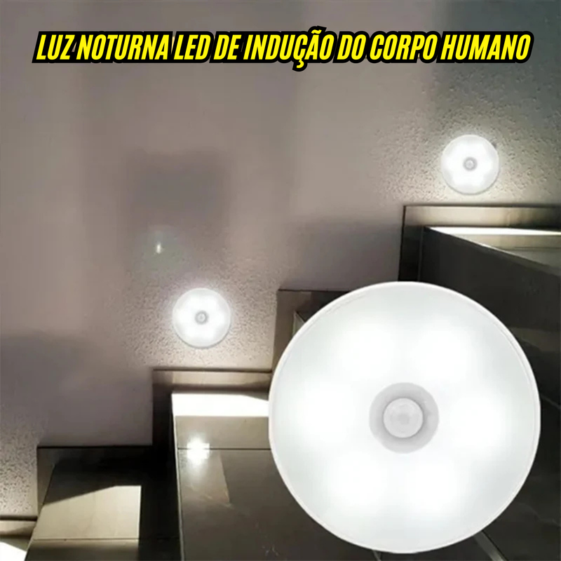 LED com Sensor de Movimento / Recarregável
