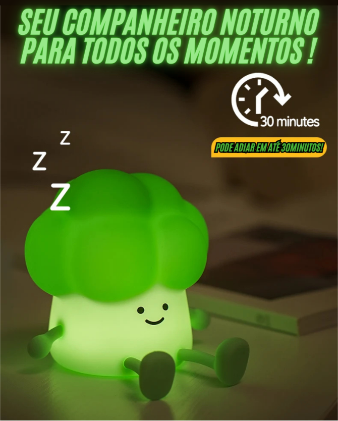 Brócolis Exclusivo - Luminária Noturna