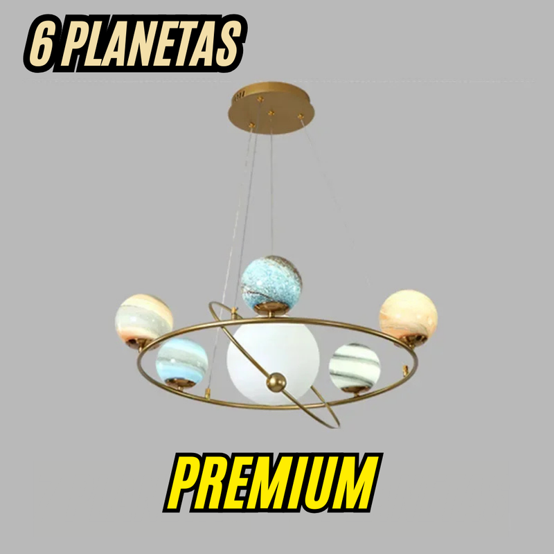 Planetas Atmosféricos de LED pra Sala de estar, Quartos e Hotéis / Peça Premium Modelo de Luxo