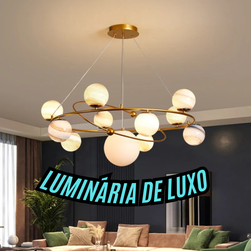 Planetas Atmosféricos de LED pra Sala de estar, Quartos e Hotéis / Peça Premium Modelo de Luxo