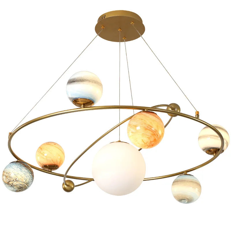 Planetas Atmosféricos de LED pra Sala de estar, Quartos e Hotéis / Peça Premium Modelo de Luxo