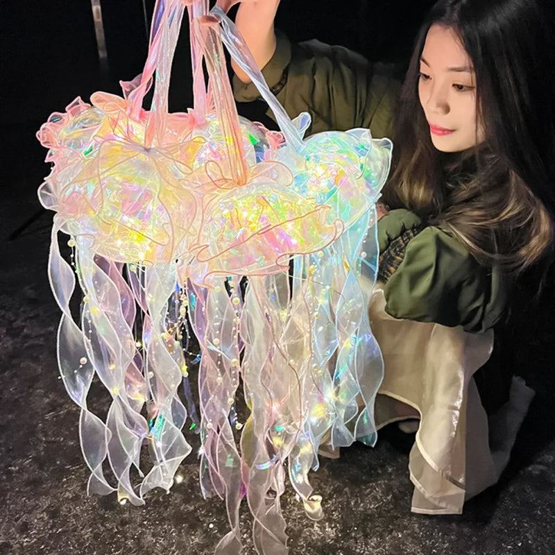 Luminaria Atmosférica de Agua Viva Lançamento de Decoração Exclusiva