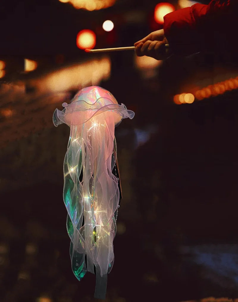 Luminaria Atmosférica de Agua Viva Lançamento de Decoração Exclusiva