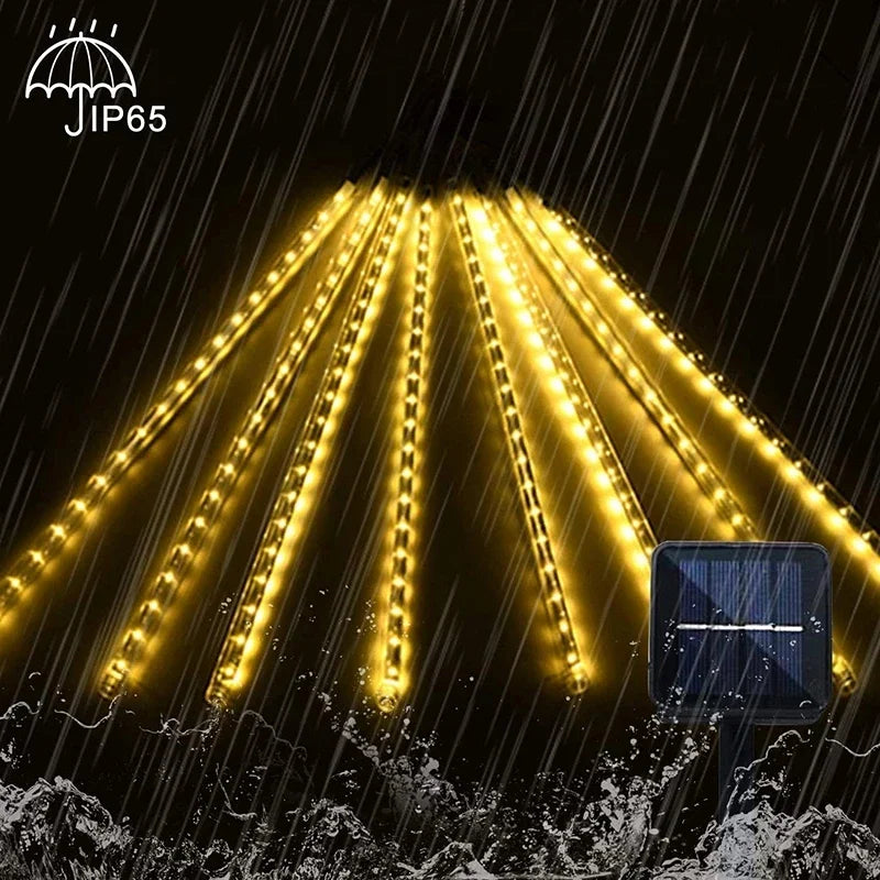 Chuva de Meteoro Atmosferica Decoração de Natal Moderna a prova d'Agua