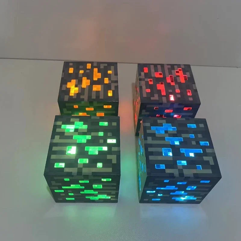 Luminária Infantil de LED Recarregável - MINECRAFT