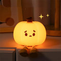 Mini Abobora Fofa - Luminária Noturna