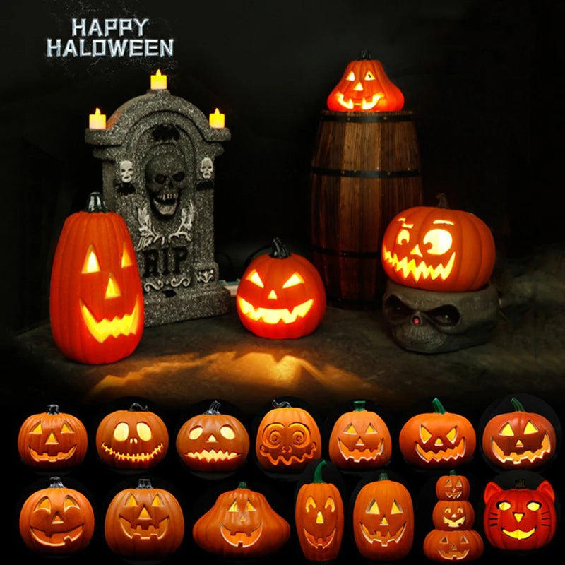 Luminária Abobora de Halloween