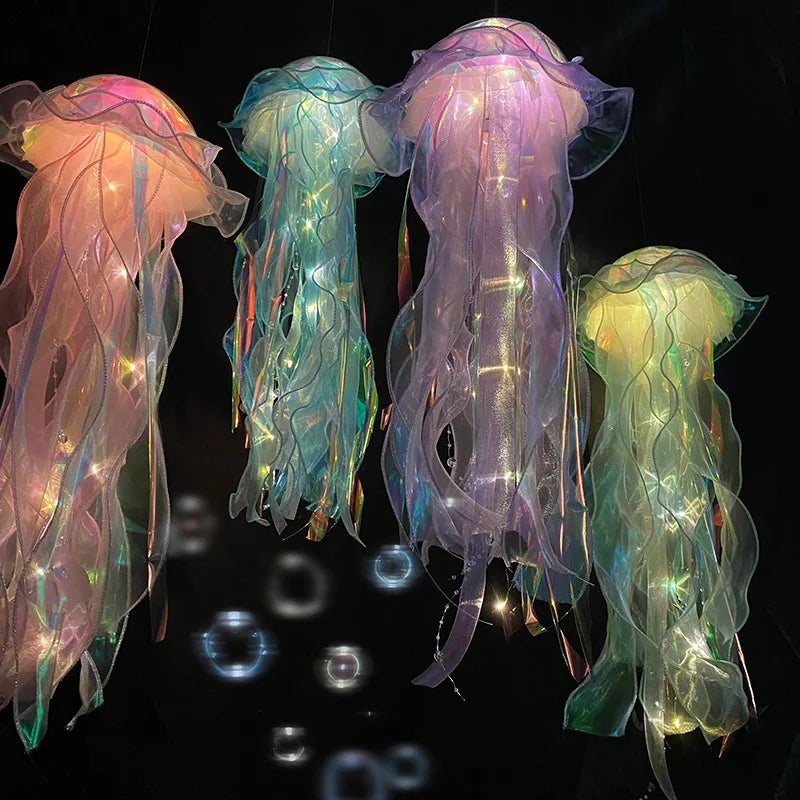 Luminaria Atmosférica de Agua Viva Lançamento de Decoração Exclusiva