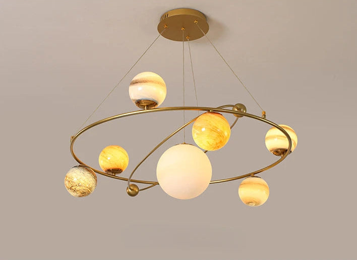 Planetas Atmosféricos de LED pra Sala de estar, Quartos e Hotéis / Peça Premium Modelo de Luxo