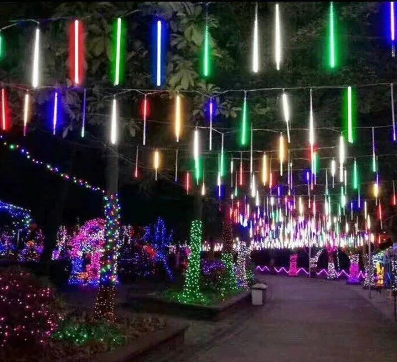 Chuva de Meteoro Atmosferica Decoração de Natal Moderna a prova d'Agua