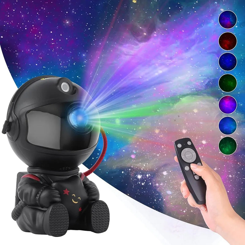 Astronauta Projetor Galáxia Luz da Noite para Crianças Dormir a Noite.