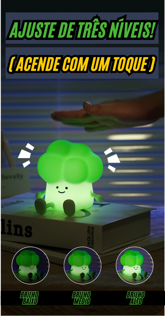 Brócolis Exclusivo - Luminária Noturna